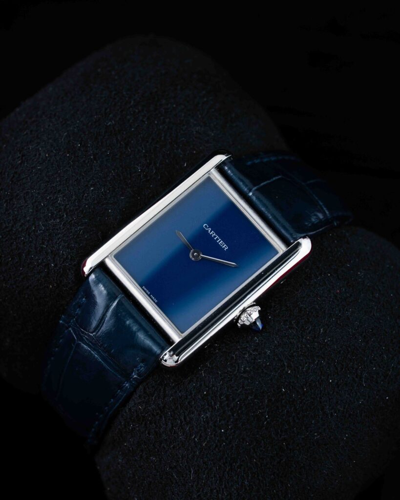 Cartier Tank Must Blue WSTA0055 2021