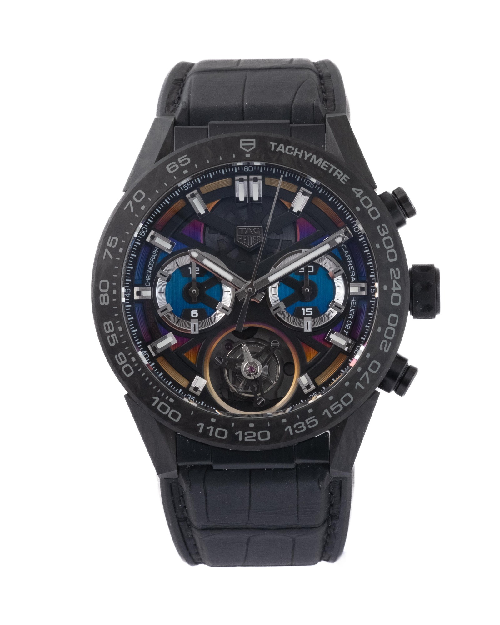 TAG Heuer Tag Heuer Carrera Chronograph Tourbillon Polychrome CAR5A8AF.FC6415 2023
