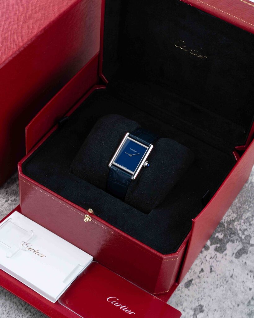 Cartier Tank Must Blue WSTA0055 2021