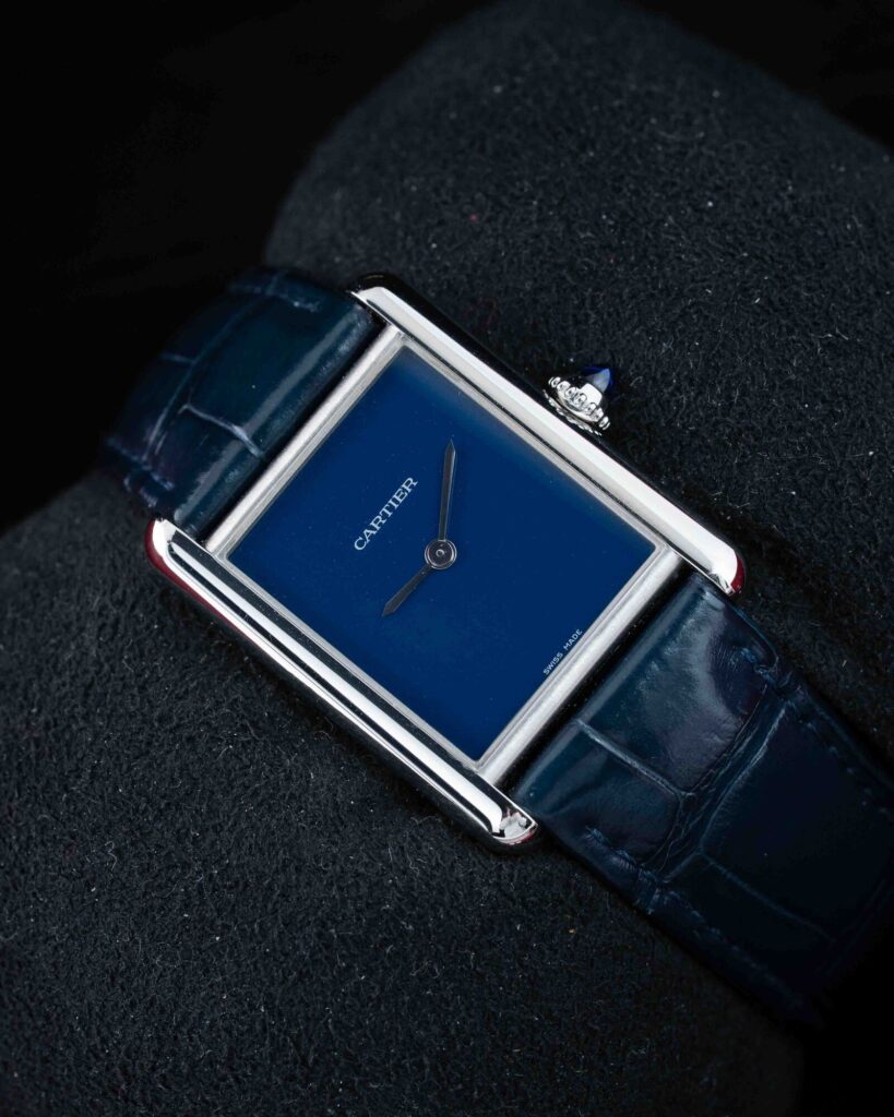 Cartier Tank Must Blue WSTA0055 2021