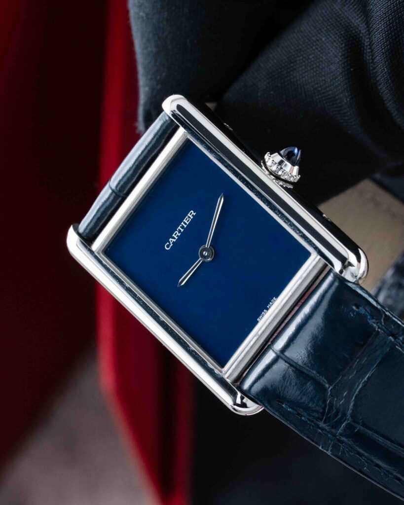 Cartier Tank Must Blue WSTA0055 2021