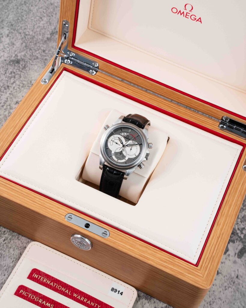 Omega Omega De Ville Co-Axial Rattrapante 4848.40.31 2020