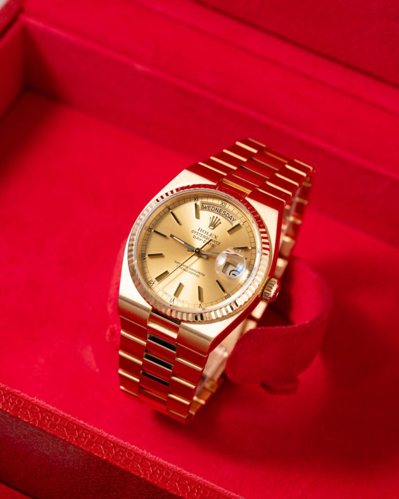 Rolex Day-Date Oysterquartz 19018 1986