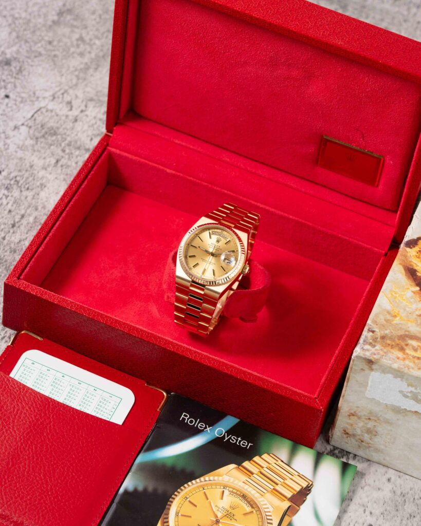 Rolex Day-Date Oysterquartz 19018 1986