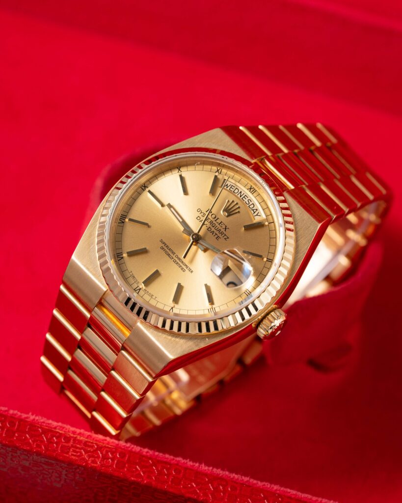 Rolex Day-Date Oysterquartz 19018 1986