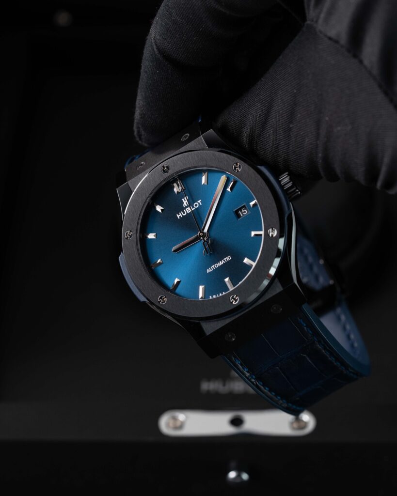 Hublot Classic Fusion Blue 542.CM.7170.LR 2018