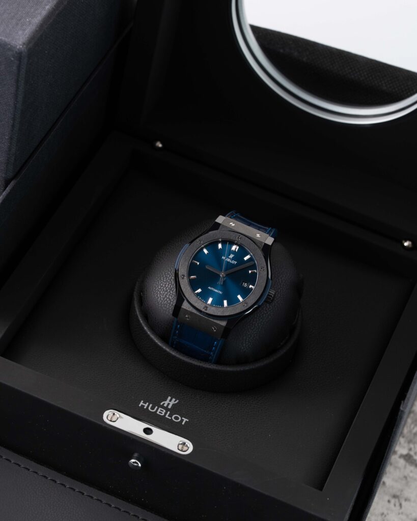 Hublot Classic Fusion Blue 542.CM.7170.LR 2018