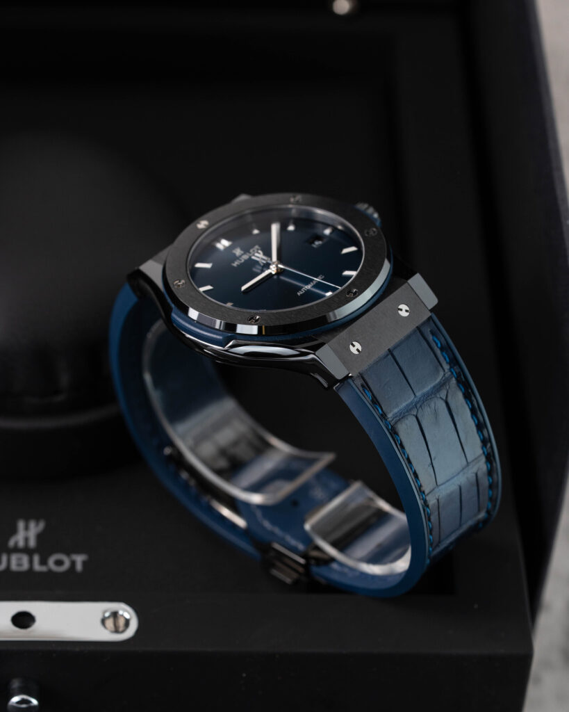 Hublot Classic Fusion Blue 542.CM.7170.LR 2018