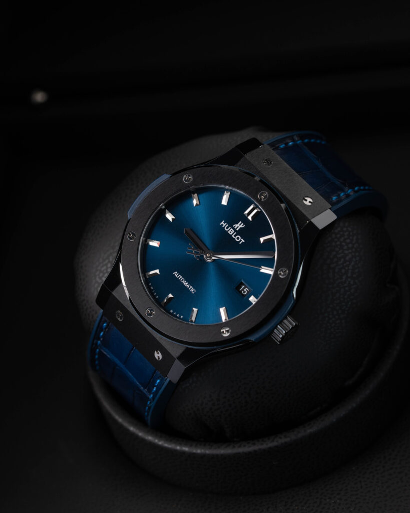 Hublot Classic Fusion Blue 542.CM.7170.LR 2018