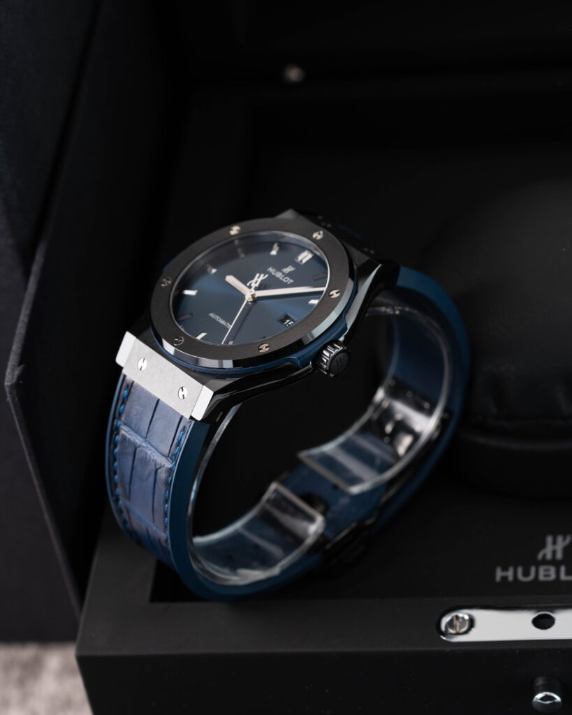 Hublot Classic Fusion Blue 542.CM.7170.LR 2018