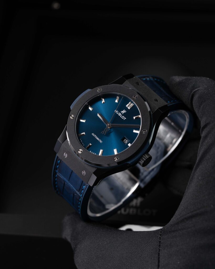 Hublot Classic Fusion Blue 542.CM.7170.LR 2018
