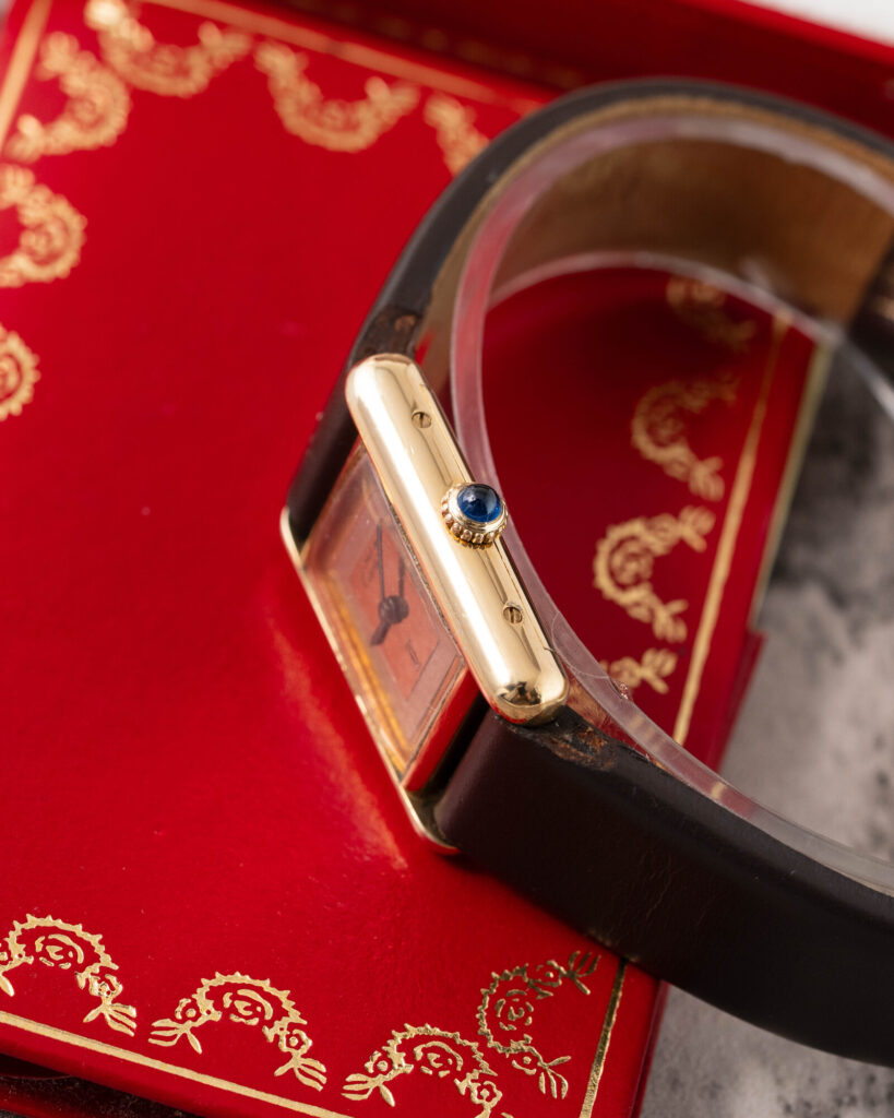 Cartier Tank Vermeil 366001 1982