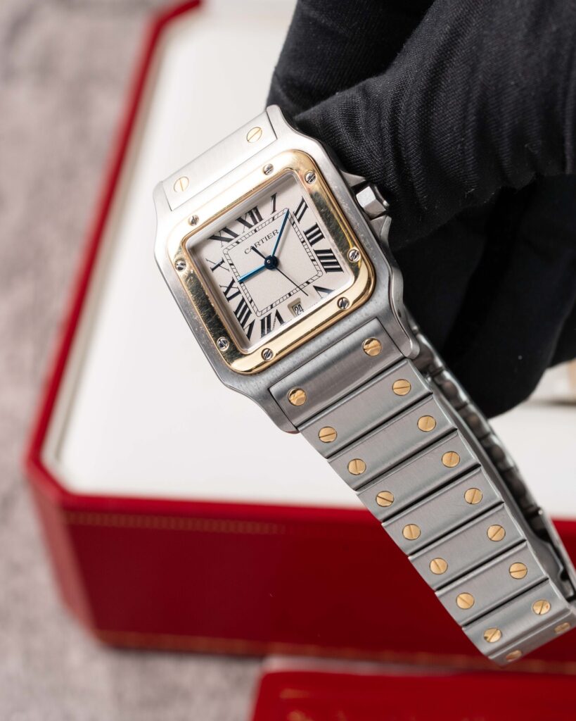 Cartier Santos Galbee 1566 1998