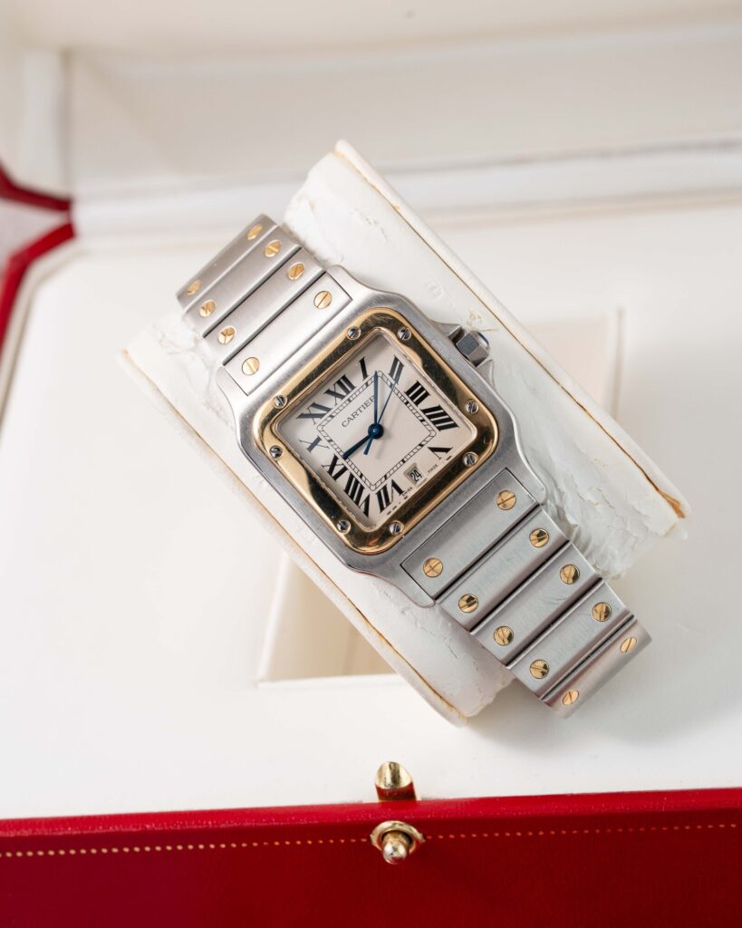 Cartier Santos Galbee 1566 1998