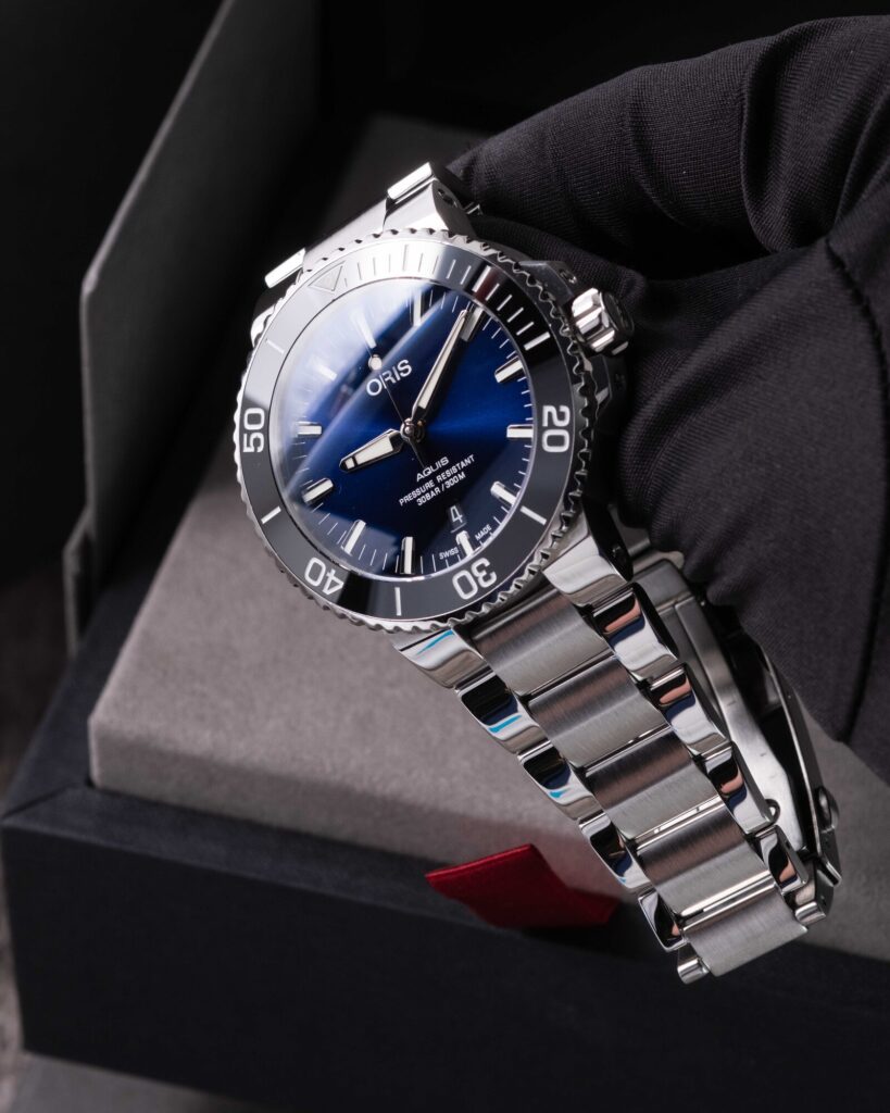 Oris Aquis Date 01 733 7730 4135-07 8 24 05PEB 2018