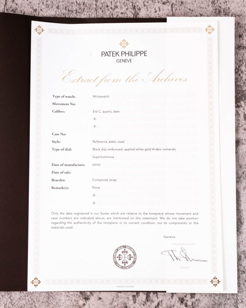 Patek Philippe Aquanaut 4960A 2020