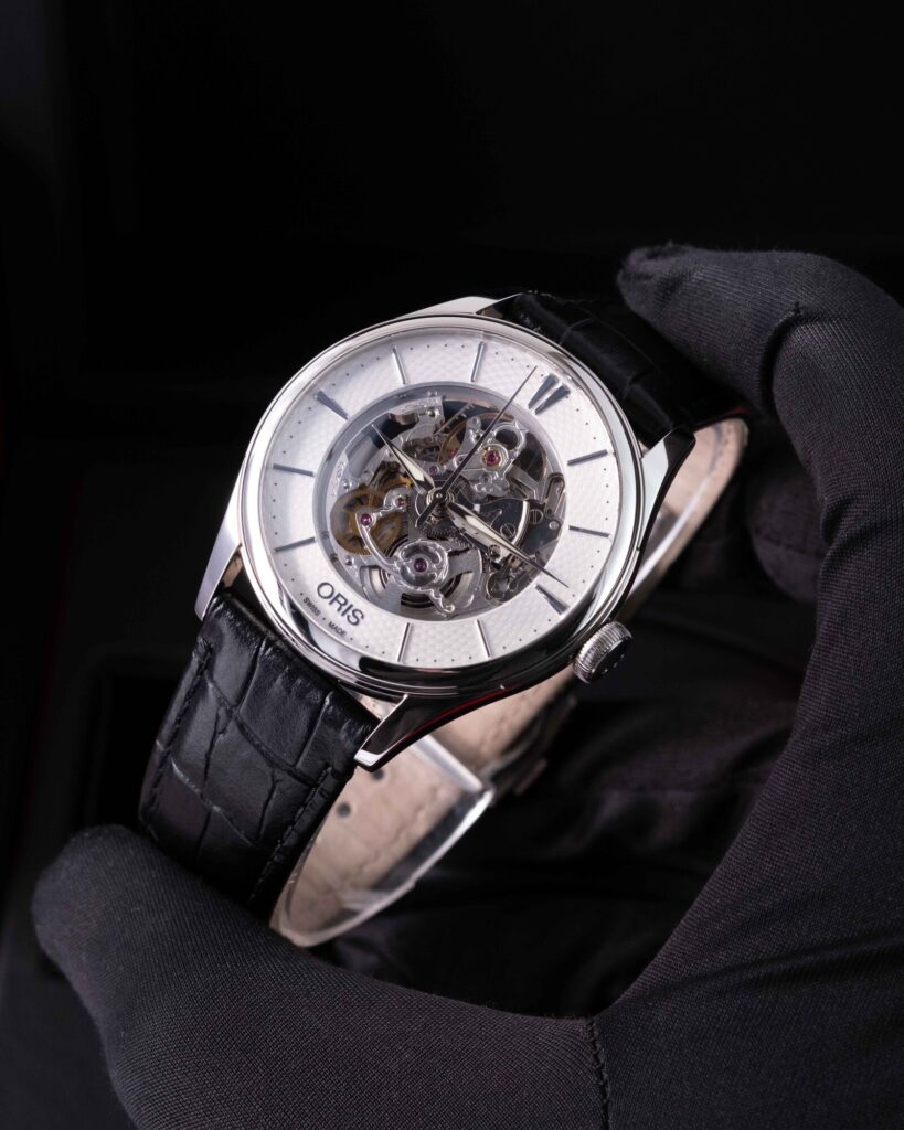 Oris Artelier Skeleton 01 734 7721 4051-07 5 21 64FC 2018
