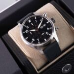 IWC Steel 43MM Pilot Apxgp Chrono Auto Black Dial On Rubber Strap IW378009 2026