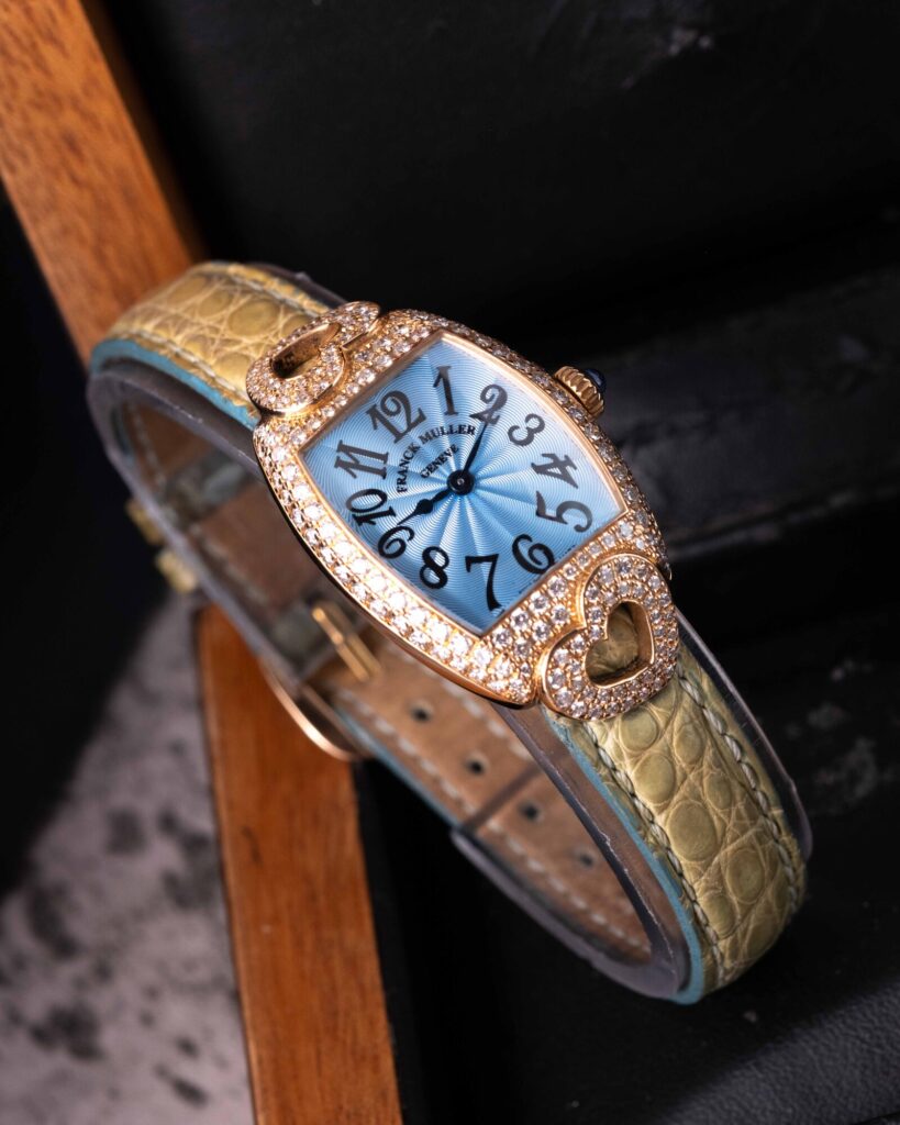 Franck Muller Cintrée Curvex 2250 QZ HJ 2005