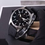 IWC Steel 43MM Pilot Apxgp Chrono Auto Black Dial On Rubber Strap IW378009 2026