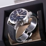 IWC Steel 43MM Pilot Apxgp Chrono Auto Black Dial On Rubber Strap IW378009 2026