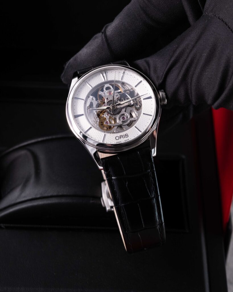 Oris Artelier Skeleton 01 734 7721 4051-07 5 21 64FC 2018