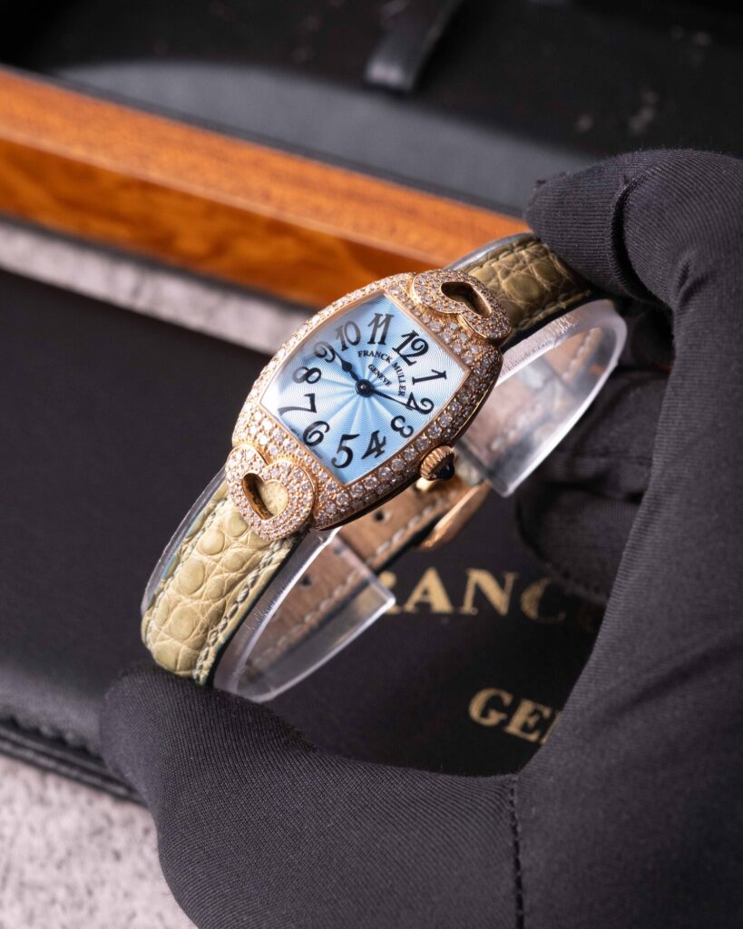 Franck Muller Cintrée Curvex 2250 QZ HJ 2005