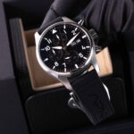 IWC Steel 43MM Pilot Apxgp Chrono Auto Black Dial On Rubber Strap IW378009 2026