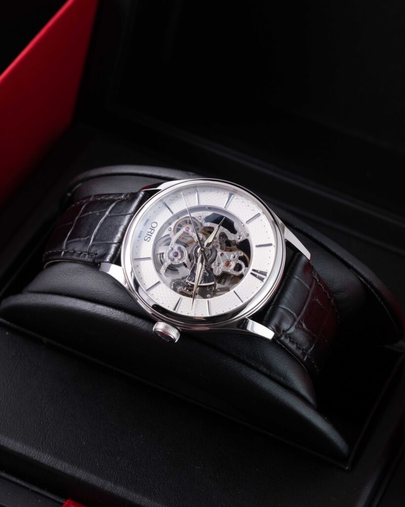 Oris Artelier Skeleton 01 734 7721 4051-07 5 21 64FC 2018