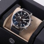 IWC Steel 43MM Pilot Apxgp Chrono Auto Black Dial On Rubber Strap IW378009 2026
